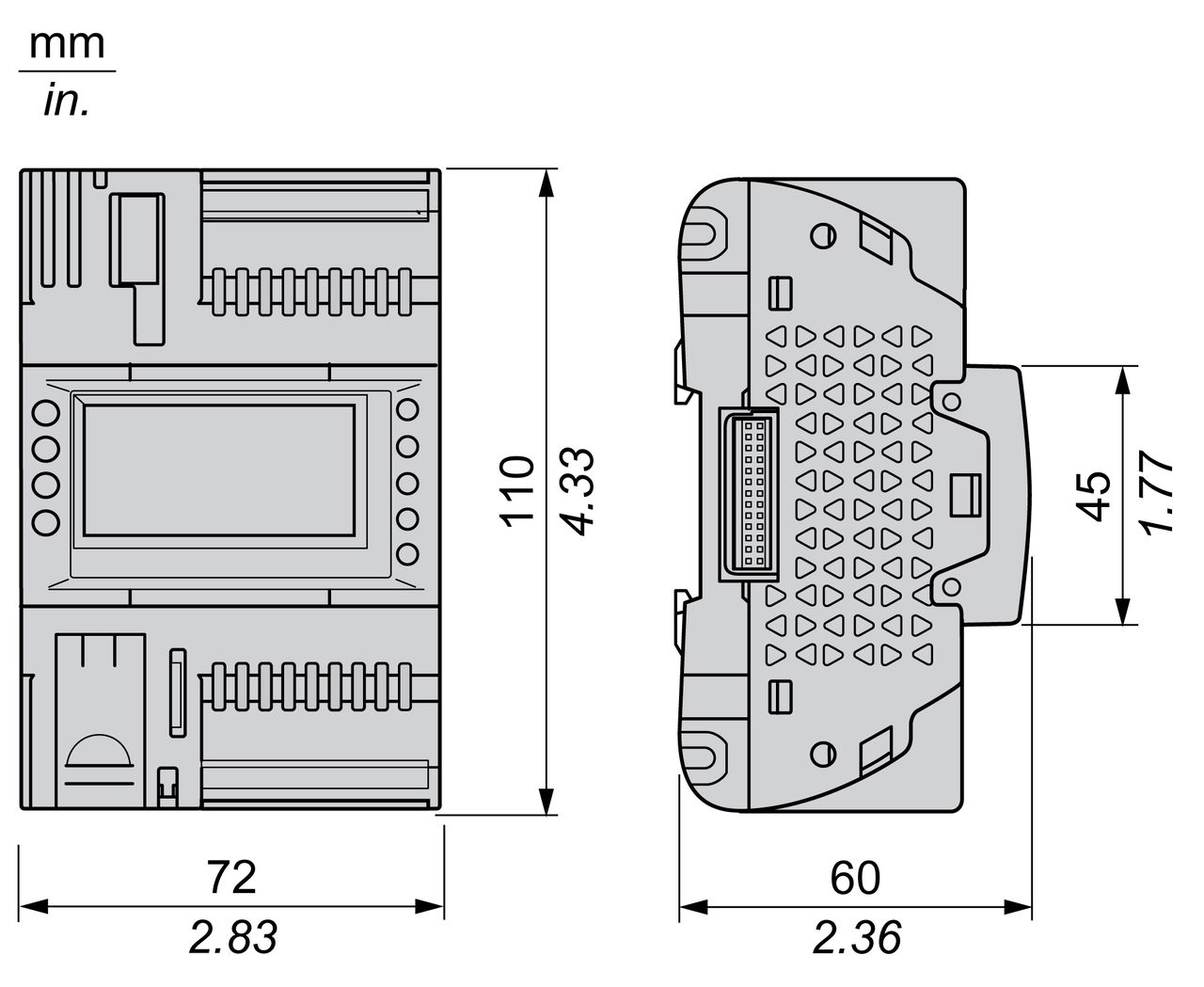 Modicon M172 Performance Blind 7 I/Os, Ethernet, Modbus – Image 4 of 10