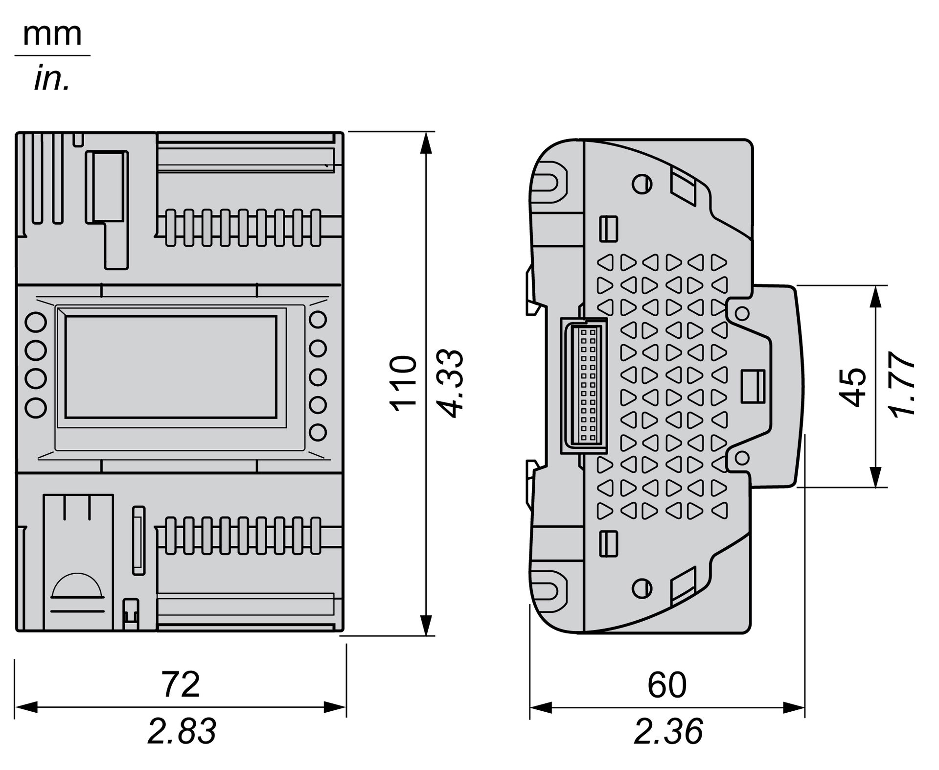 Modicon M172 Performance Blind 7 I/Os, Ethernet, Modbus – Image 4 of 10