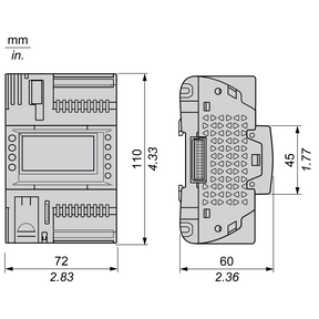 Modicon M172 Performance Blind 7 I/Os, Ethernet, Modbus – Image 6 of 10