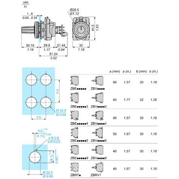 Complete potentiometer, plastic, Ø22, 100K – Image 6 of 7