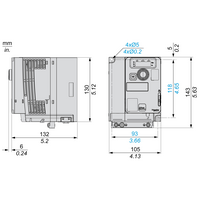 Variable speed drive, ATV320, 1.1 kW, 200…240 V, 3 phases, compact – Image 13 of 18