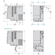Variable speed drive, ATV320, 7.5 kW, 380…500 V, 3 phases, book – Image 12 of 14