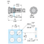 Emergency switching off monolithic push button, Harmony XB7, Ø22 mm, red mushroom head Ø 40 mm, turn to release 1 NC – Image 15 of 16