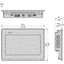 Touch panel screen, Harmony ST6, 10"W display, 2COM, 2Ethernet, USB host&device, 24 VDC – Image 11 of 16