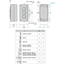Dark grey station - white flush/red flush/black flush pushbuttons Ø22 – Image 4 of 10
