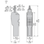 Pendant control station, plastic, yellow, pistol grip, 2 push buttons – Image 10 of 15