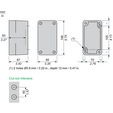 Empty control station - XAP-A - plastic - 2 horizontal openings – Image 15 of 16