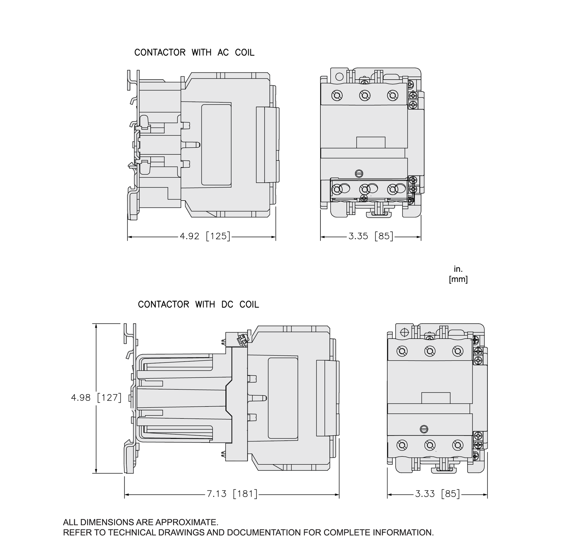 TeSys D contactor - 3P(3 NO) - AC-3 - <= 440 V 80 A - 110 V AC 50/60 Hz coil – Image 10 of 11