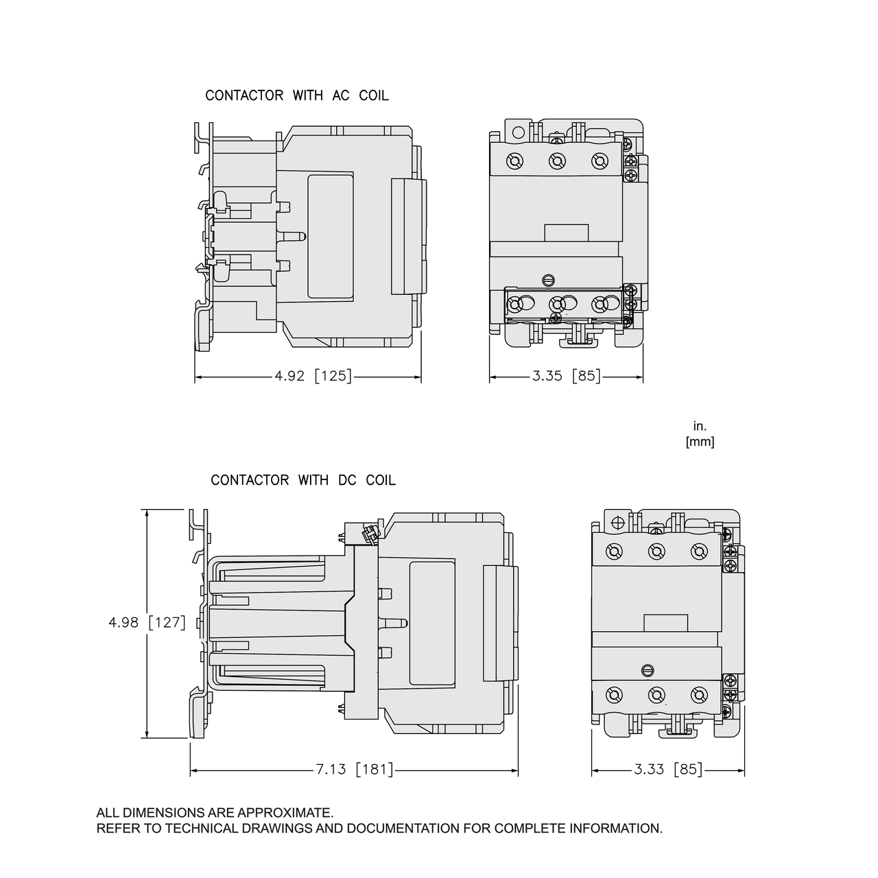 TeSys D contactor - 3P(3 NO) - AC-3 - <= 440 V 80 A - 110 V AC 50/60 Hz coil – Image 7 of 11
