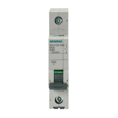 25A SP MCB Type C 10kA