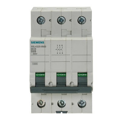 25A TP MCB Type D 10kA