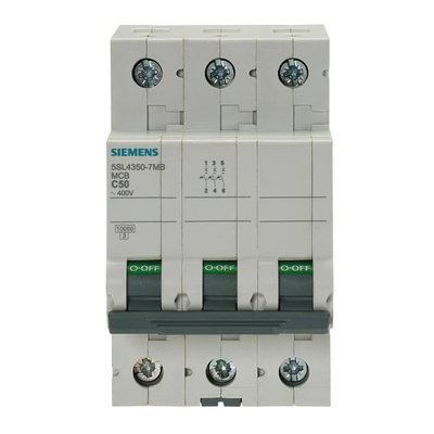 50A TP MCB Type C 10kA