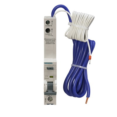 C16 30mA 10kA 1P+N Type A RCBO (1 Module Width) Long Tail