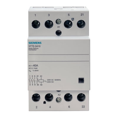 Contactor 3 NO + 1 NC contacts 40A control 230V AC 3MW