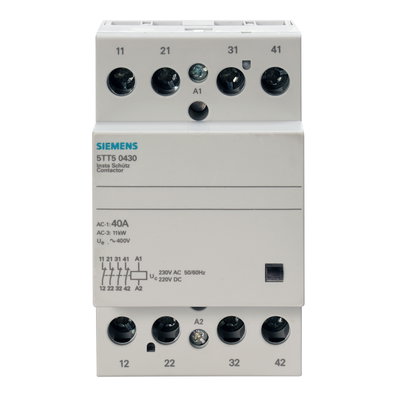 Contactor 4 NC contacts 40A control 230V AC 3MW