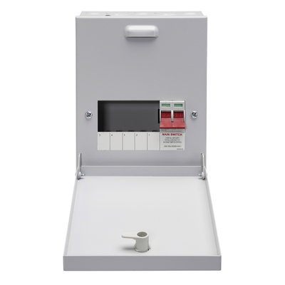 Alpha BSII 100A 5 way SP Type A Distribution Board