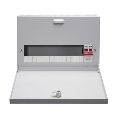 Alpha BSII 100A 14 way SP Type A Distribution Board