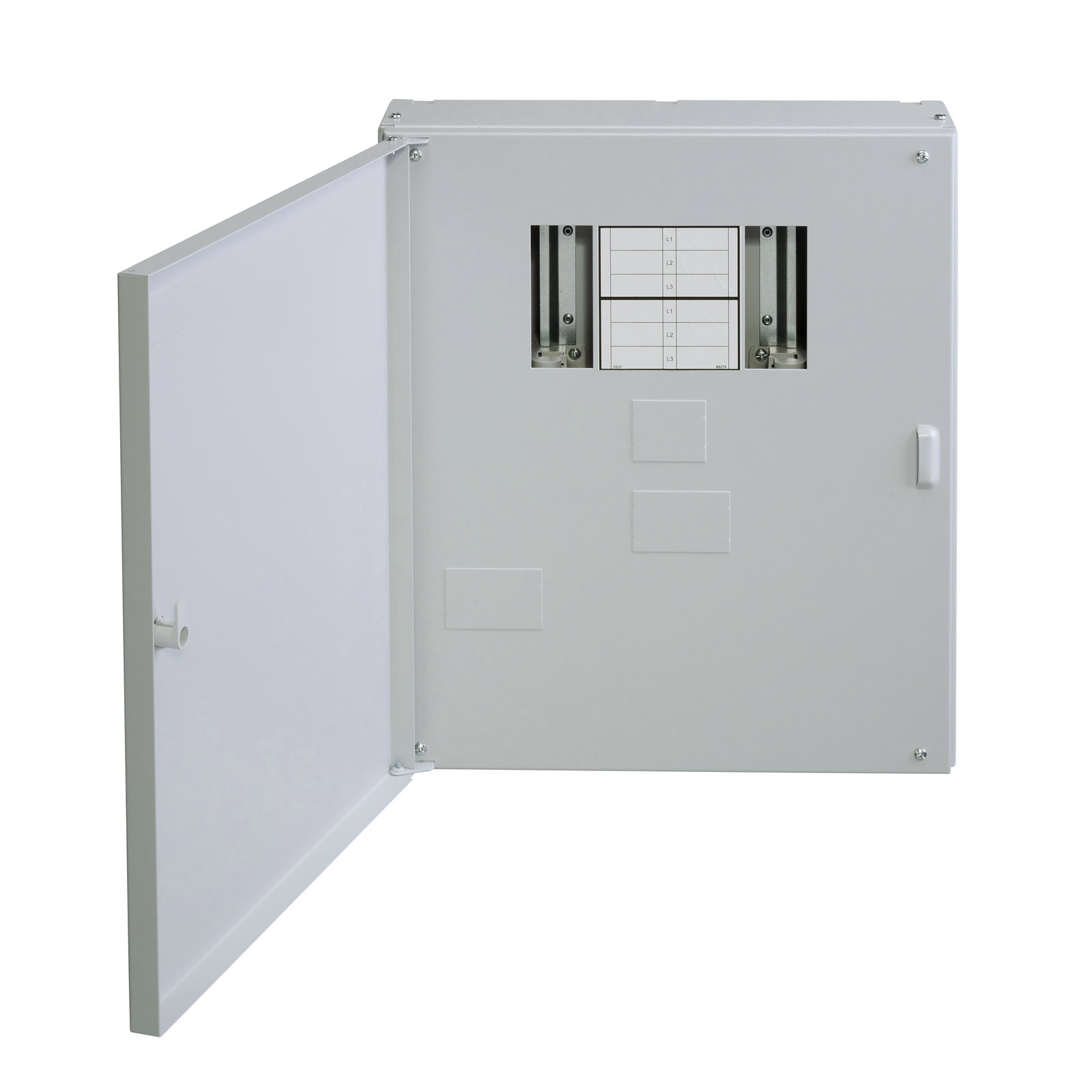 Alpha BSII 4 Way 125A Surface 3P+N Distribution Board