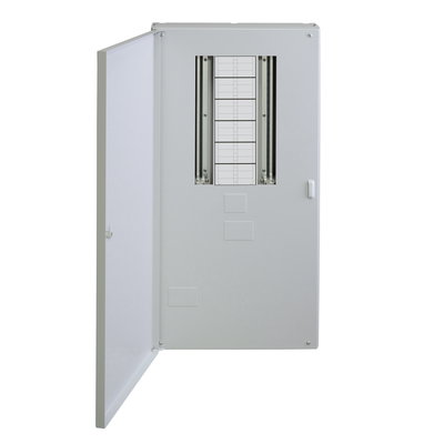 Alpha BSII 12 Way 125A Surface 3P+N Distribution Board