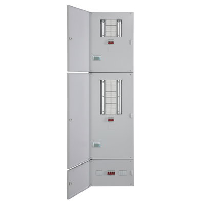 Alpha BSII Vertical Power & Lighting Distribution Board 12 + 6 Way STD