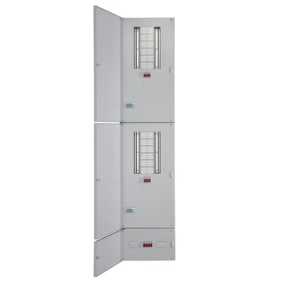 Alpha BSII Vertical Power & Lighting Distribution Board 12 + 12 Way STD