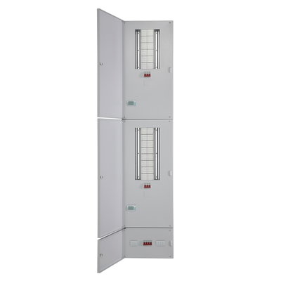 Alpha BSII Vertical Power & Lighting Distribution Board 16 + 12 Way STD