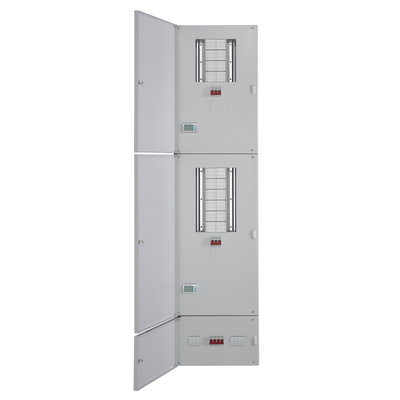 Alpha BSII Vertical Power & Lighting Distribution Board 12 + 8 Way MID