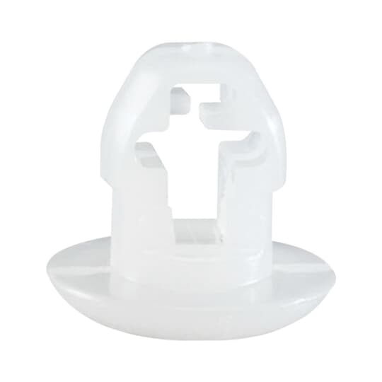 PUSH-IN MNT CLAMP .44X.41IN NAT NYL