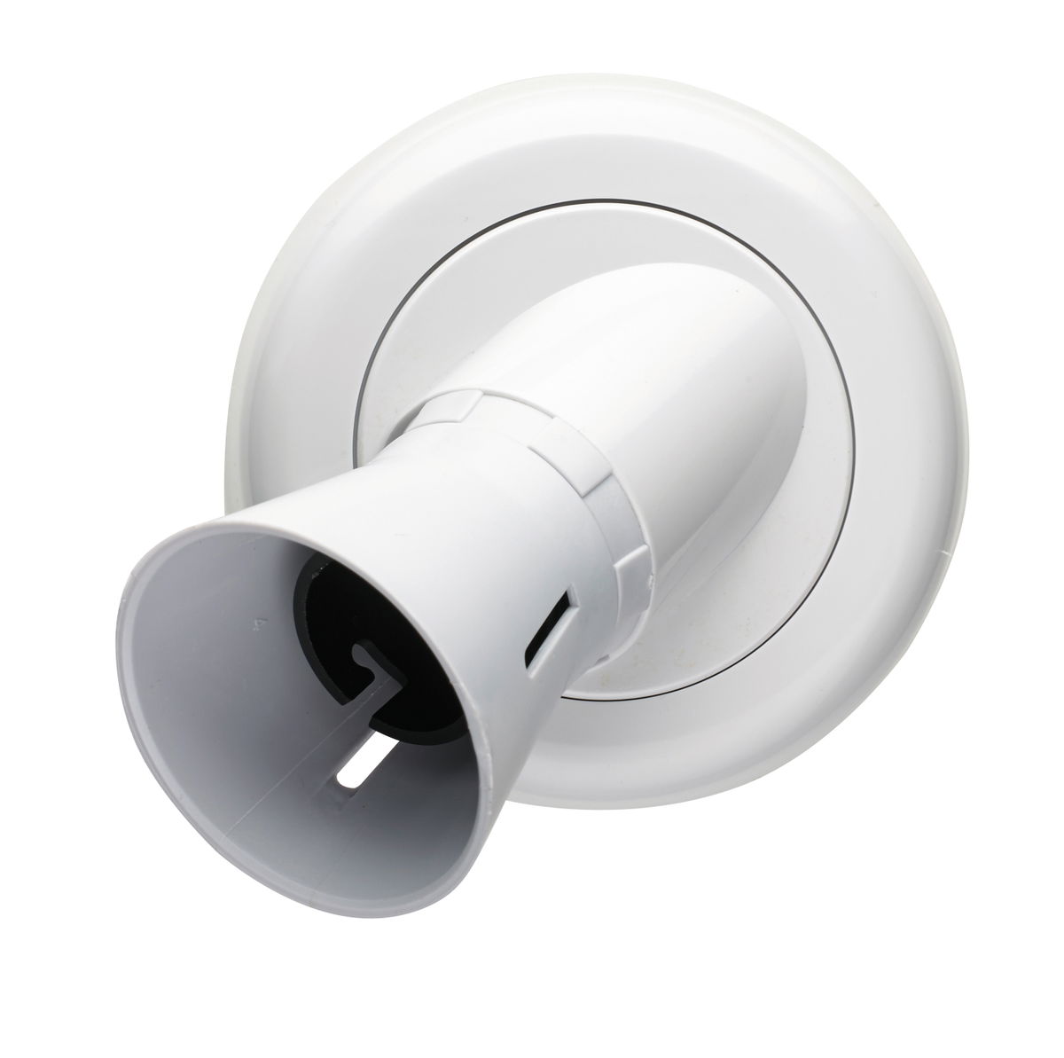 Angled Batten Lampholder Integral Wiring Home Office Skirt