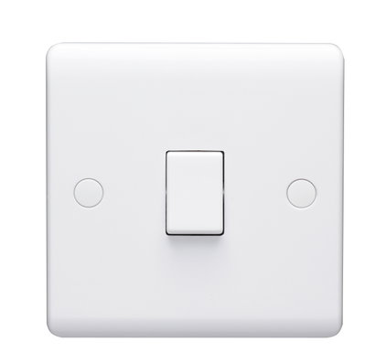 10AX 1 Gang 2 Way Single Pole Plate Switch
