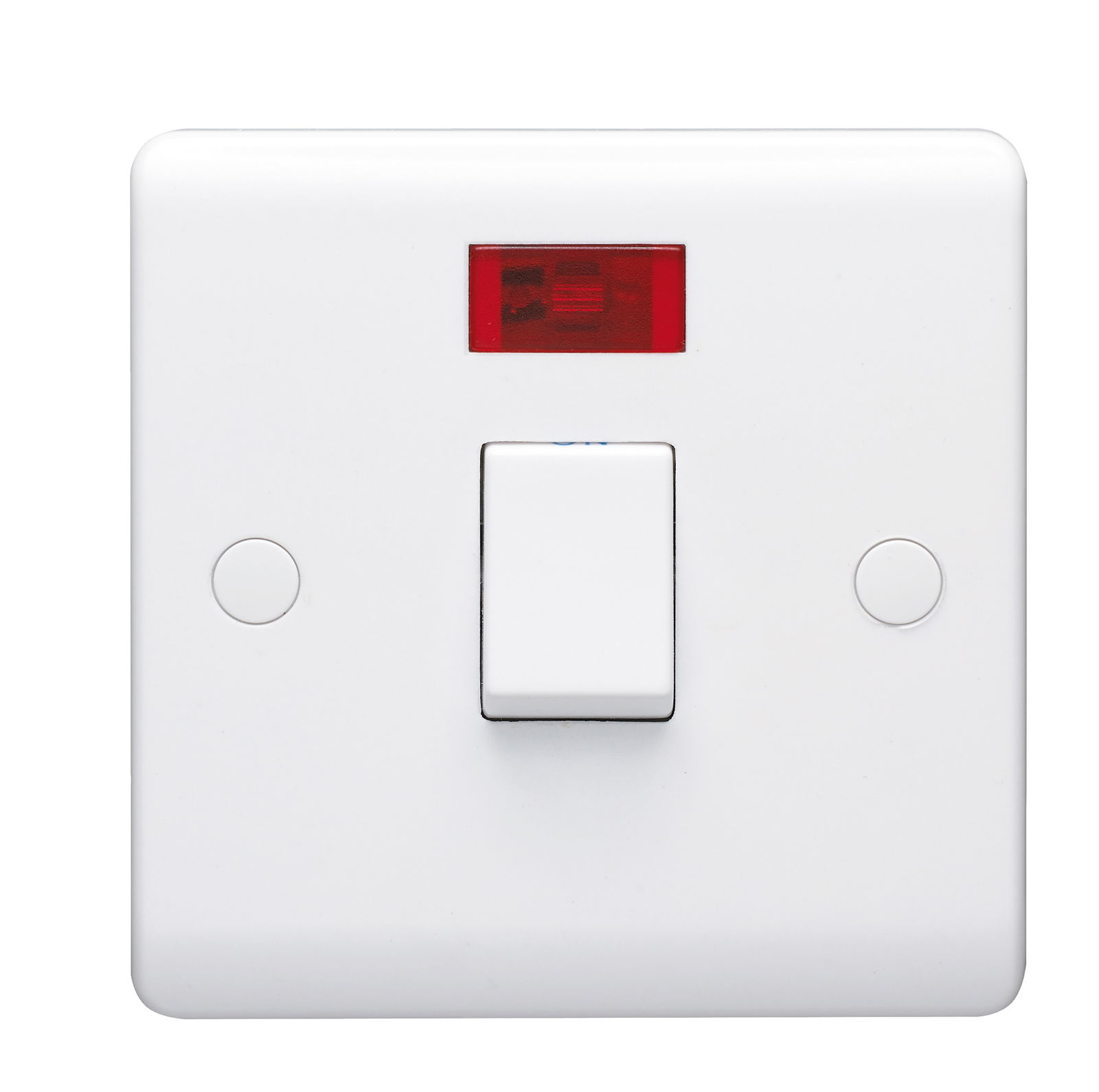 20A 1 Gang Double Pole Control Switch With Neon Indicator