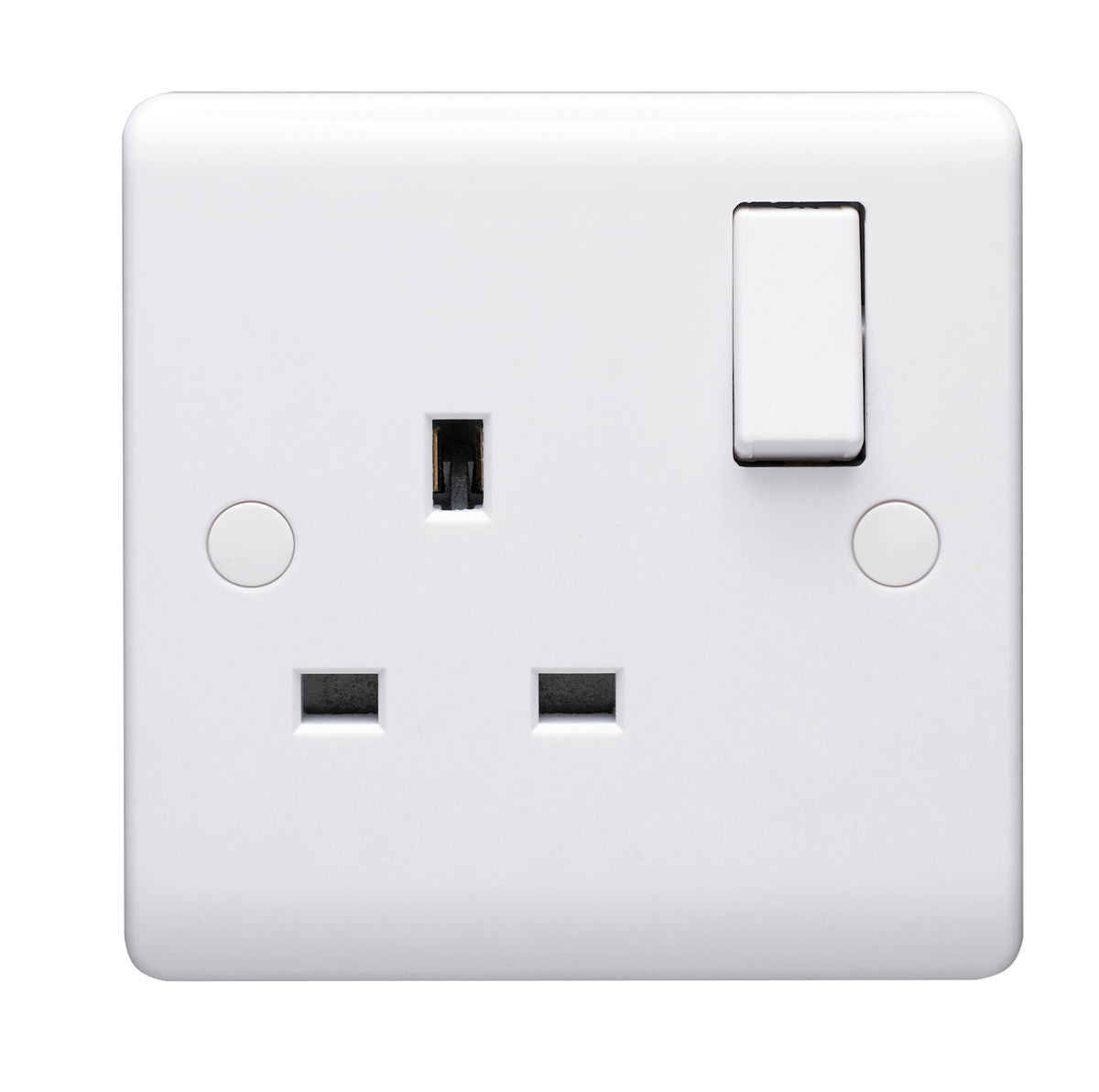 13A 1 Gang Single Pole Switched Socket