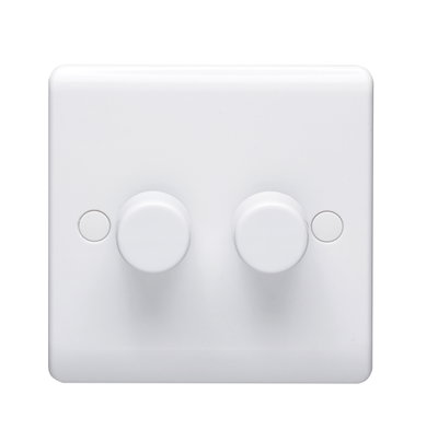 3 - 250W 2 Gang LED Dimmer