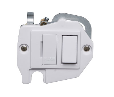 13A Double Pole Switched Fused Connection Unit With Flex Outlet Interior