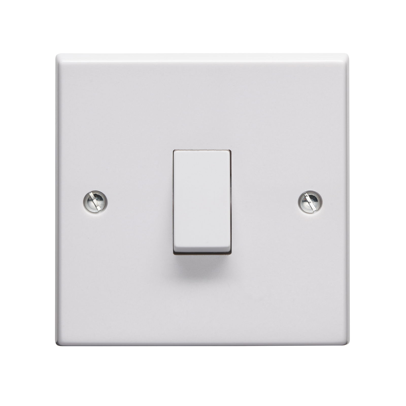 10AX 1 Gang 2 Way Single Pole Plate Switch