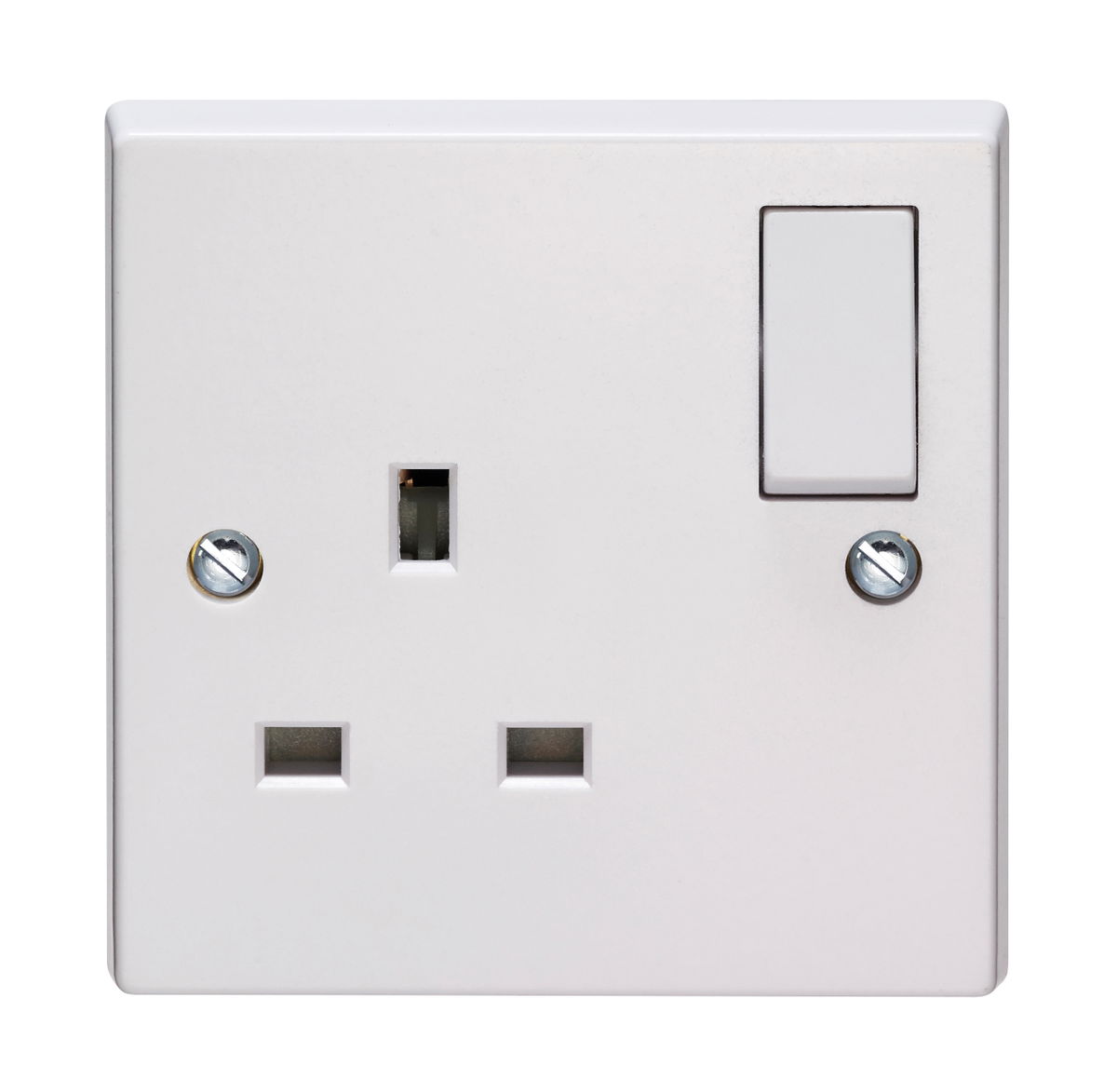 13A 1 Gang Single Pole Switched Socket