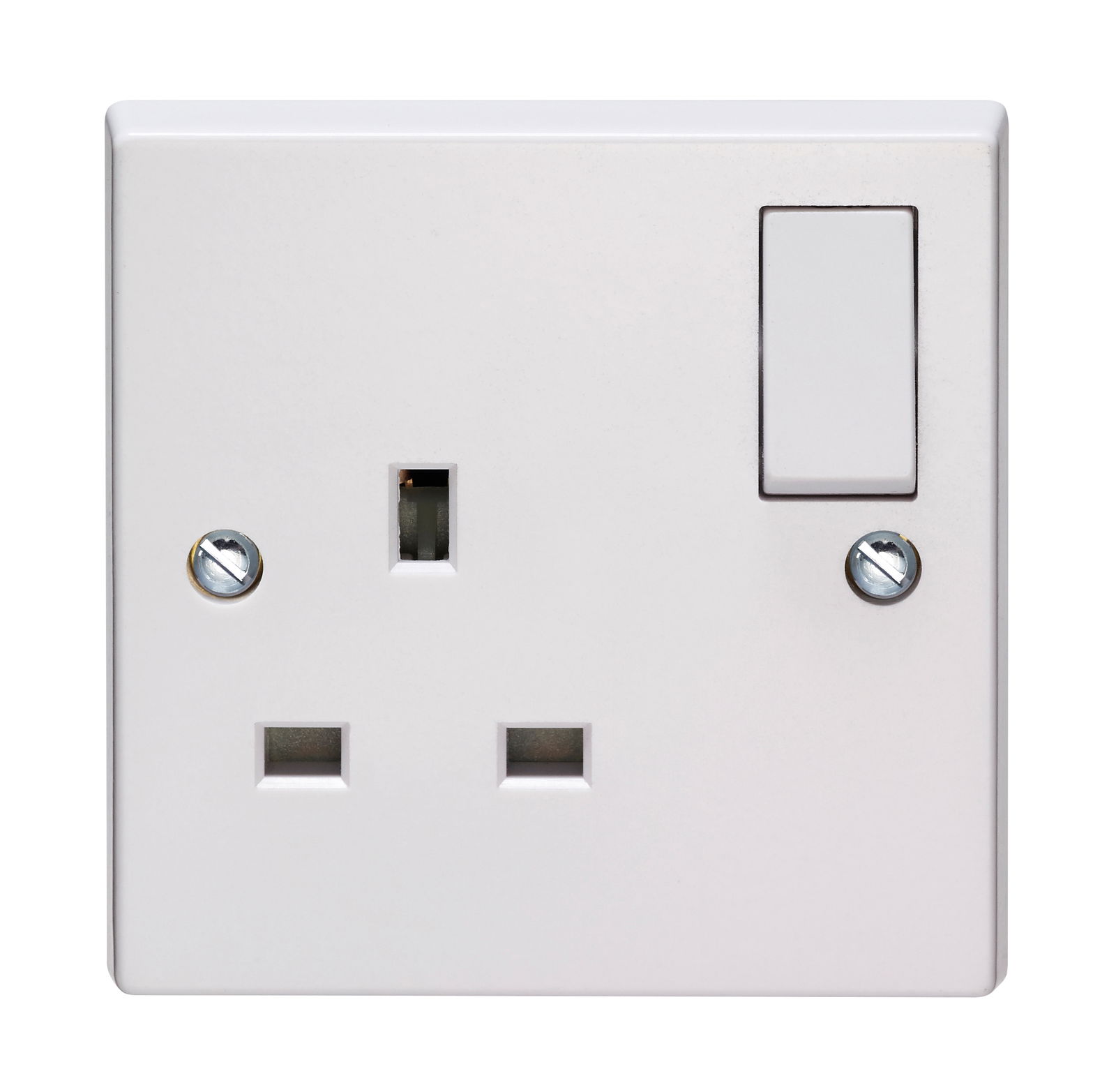 13A 1 Gang Single Pole Switched Socket