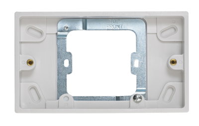 2 Gang Socket Conversion Pattress