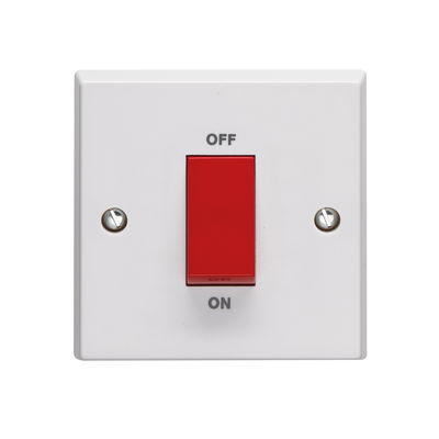 45A 1 Gang Double Pole Control Switch