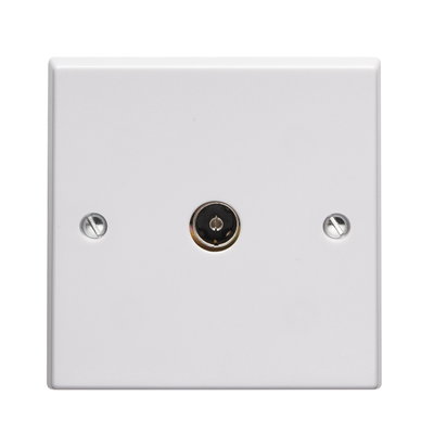 1 Way Isolated Coaxial Socket Outlet