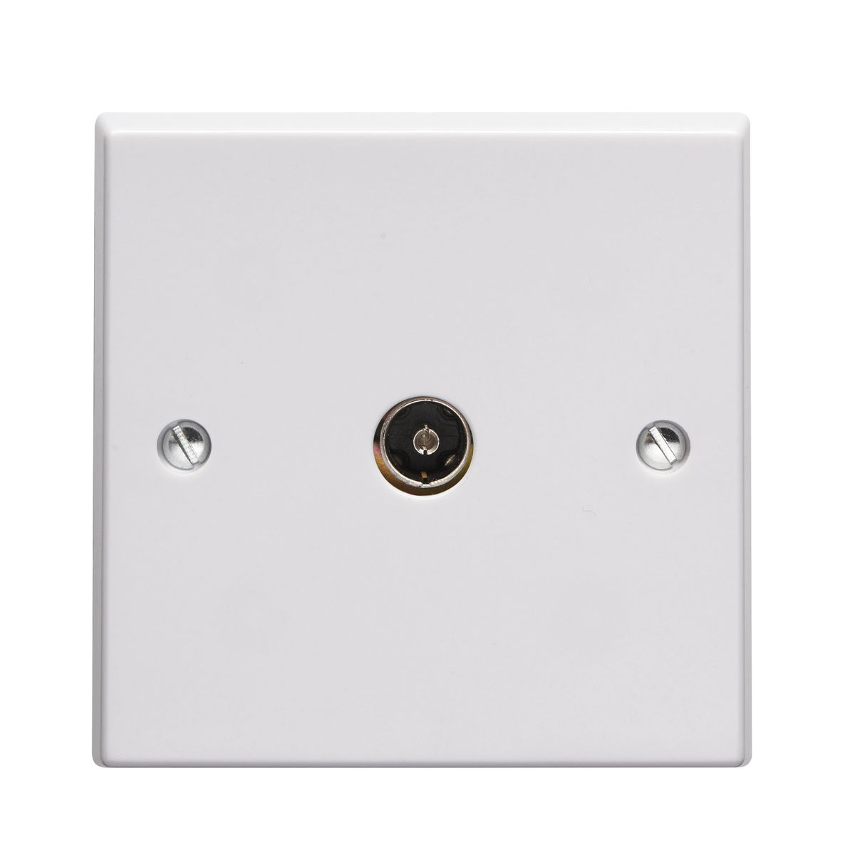1 Gang 1 Way Direct Connection Coaxial Socket