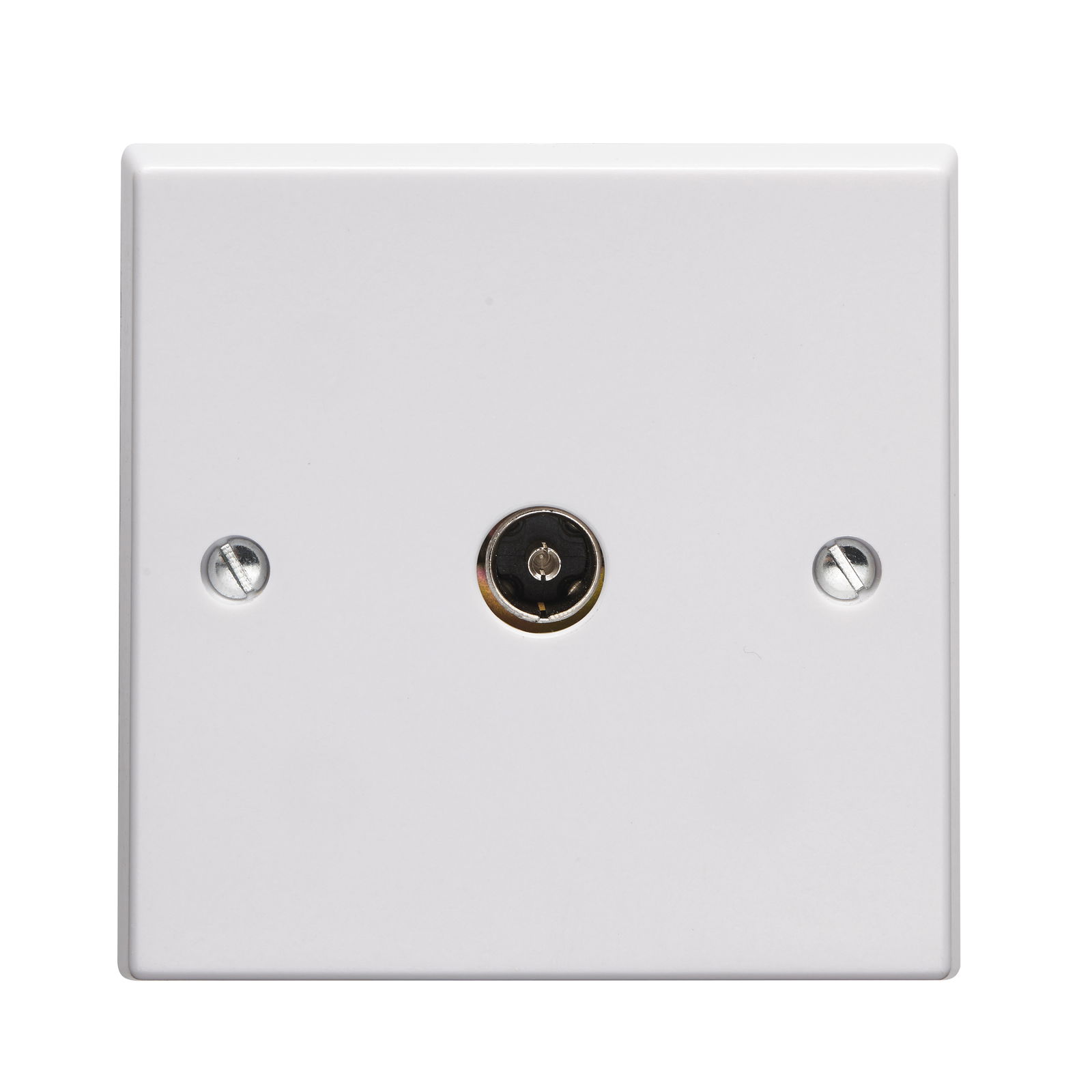 1 Gang 1 Way Direct Connection Coaxial Socket