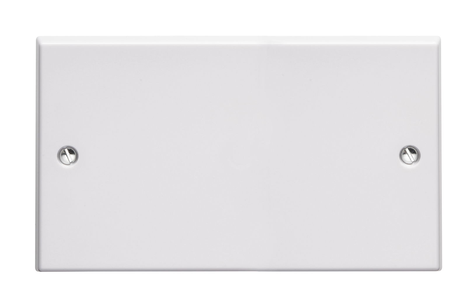 2 Gang Blank Plate
