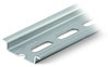 Steel carrier rail 35 x 7.5 mm 1 mm thick silver-colored