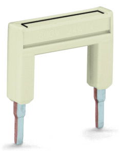 Jumper from 1 to 4 insulated light gray