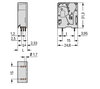 PCB terminal block 16 mm² Pin spacing 10 mm gray