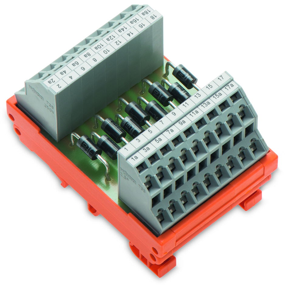 Component module with diode with 9 pcs Diode 1N5408