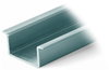 Steel carrier rail 35 x 15 mm 1.5 mm thick silver-colored