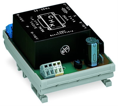 Stabilized power supply Input voltage: 230 VAC 12 VDC output voltage