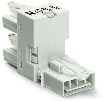 H-distribution connector 4-pole Cod. A white